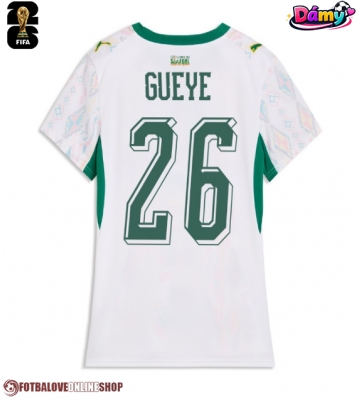 Senegal Pape Gueye #26 Domácí Dres pro Dámy MS 2026 Krátkým Rukávem